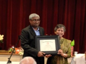 Dr. Madhu Sharma Receives her Ph.D. Degree in Hinduism